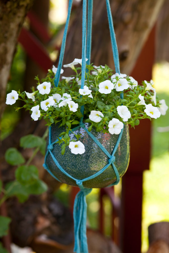 DIY Makramee Windlicht und Ampel Gern im Garten