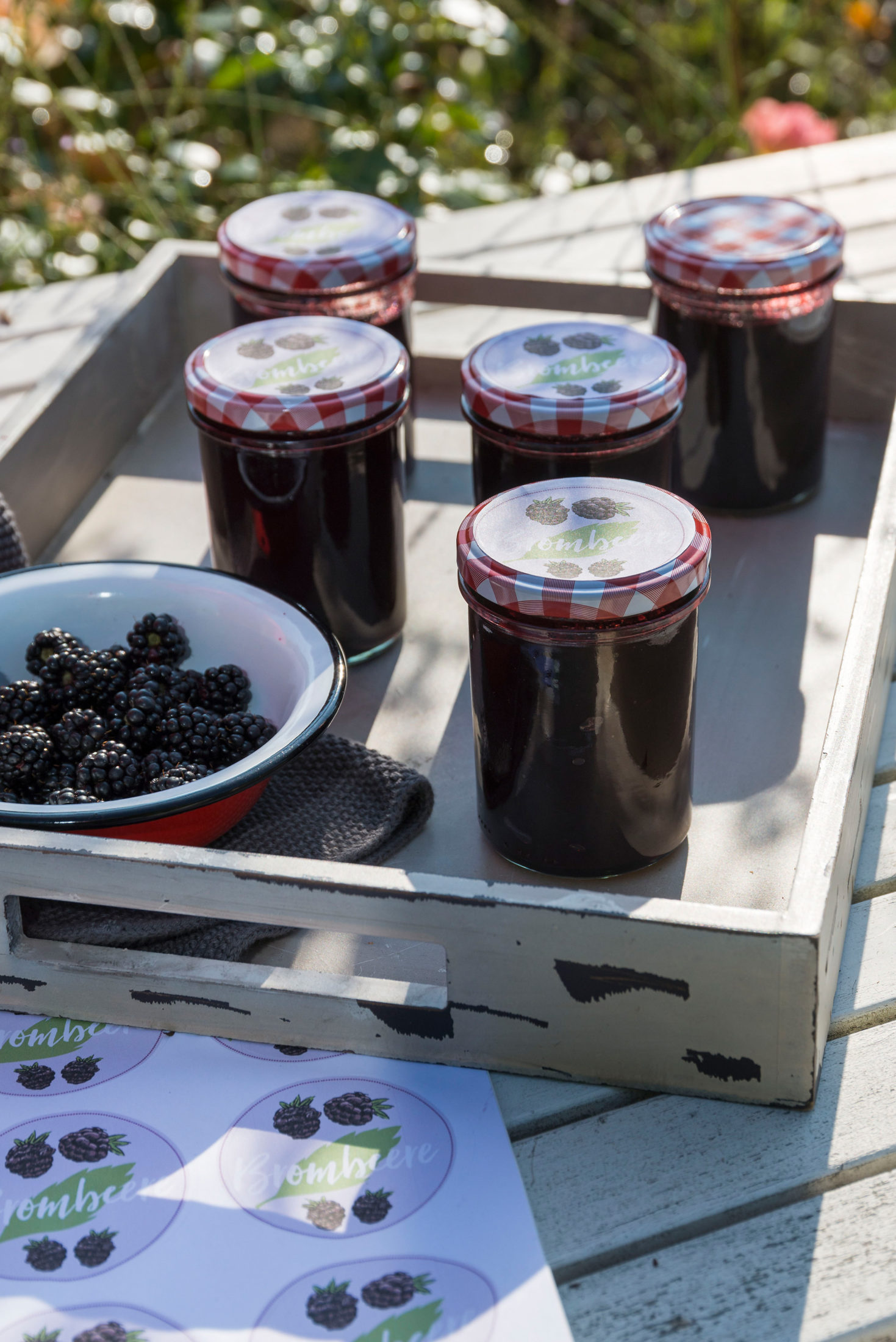 Weltbeste Konfitüre aus Brombeeren