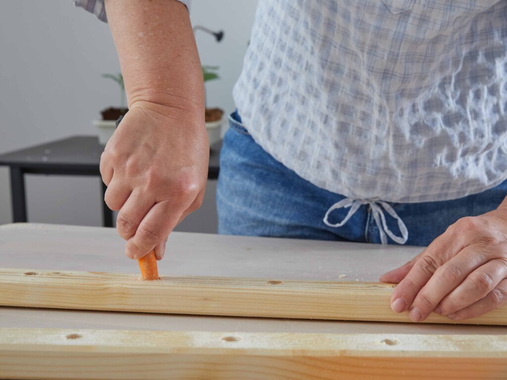 Rankhilfe für Gurken bauen
